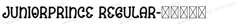 JuniorPrince Regular字体转换
